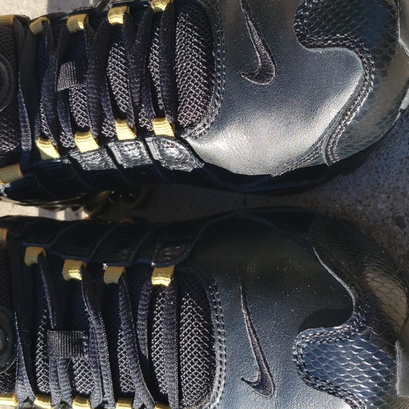 🖤💛 Rare NIKE Shox NZ 8.5 womens black and gold 🖤💛 Pittsburgh - Picture 3 of 10